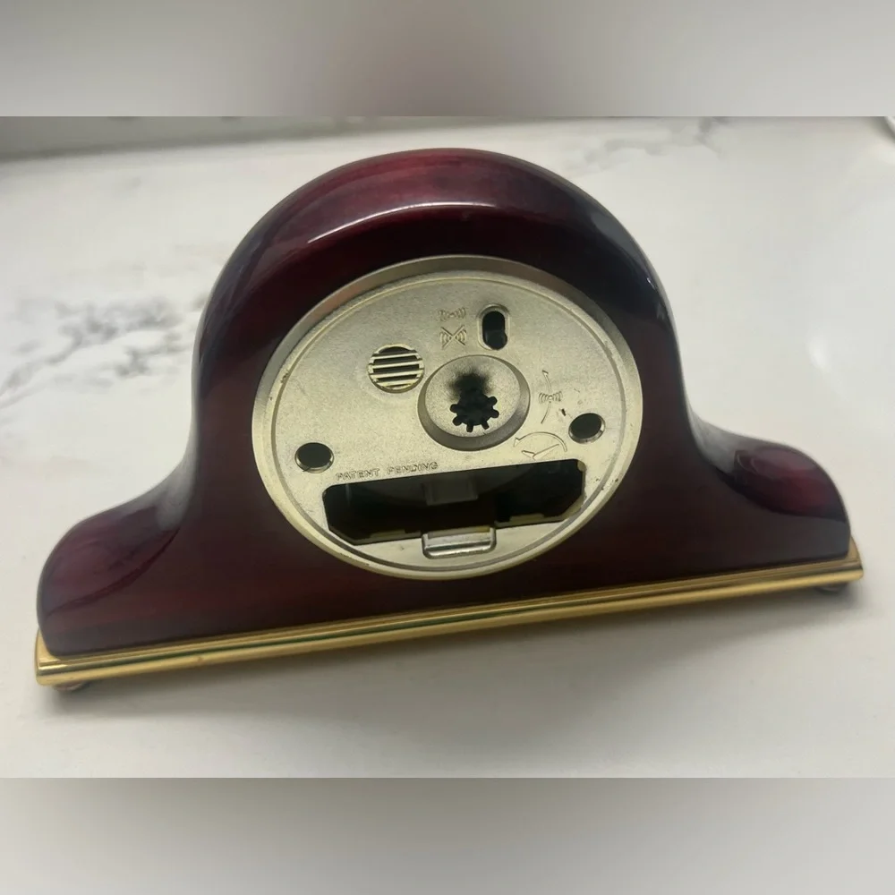 Vintage Linden Quartz Alarm clock desk clock
